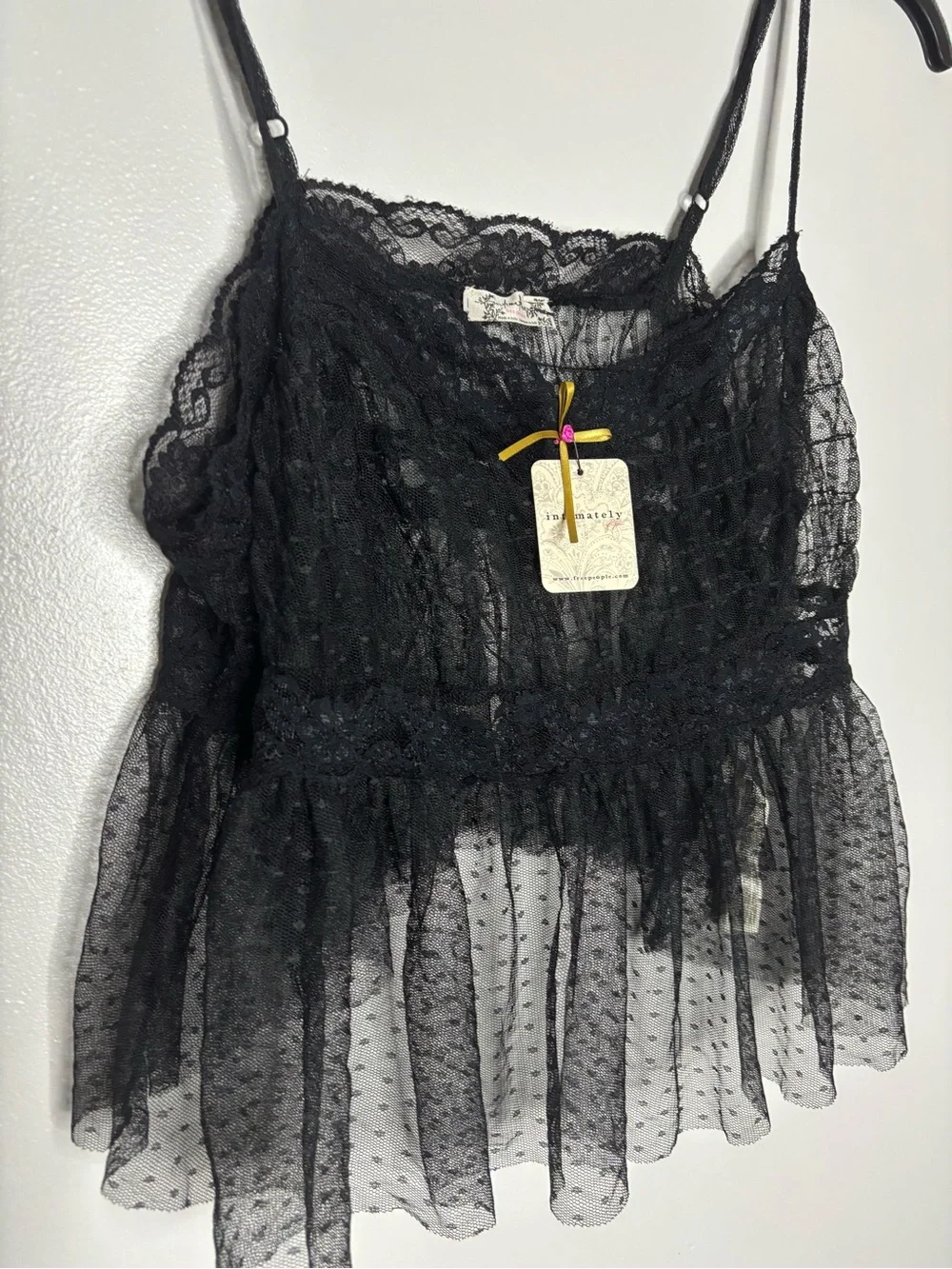 NWT Free People In The Stars Mesh Cami. Medium
